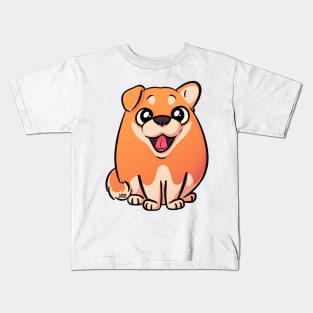 Winter Shiba Kids T-Shirt